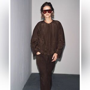 NWT - ZARA WOMAN COLLECTION POCKET JACKET